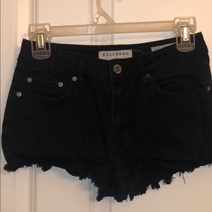 Bullhead Black Shorts